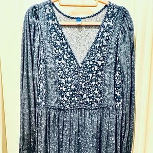 Old Navy Swing Dress Size Large